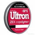 Леска ULTRON Zex Copolymer 0,25 мм 7.5 кг 30м прозрачная